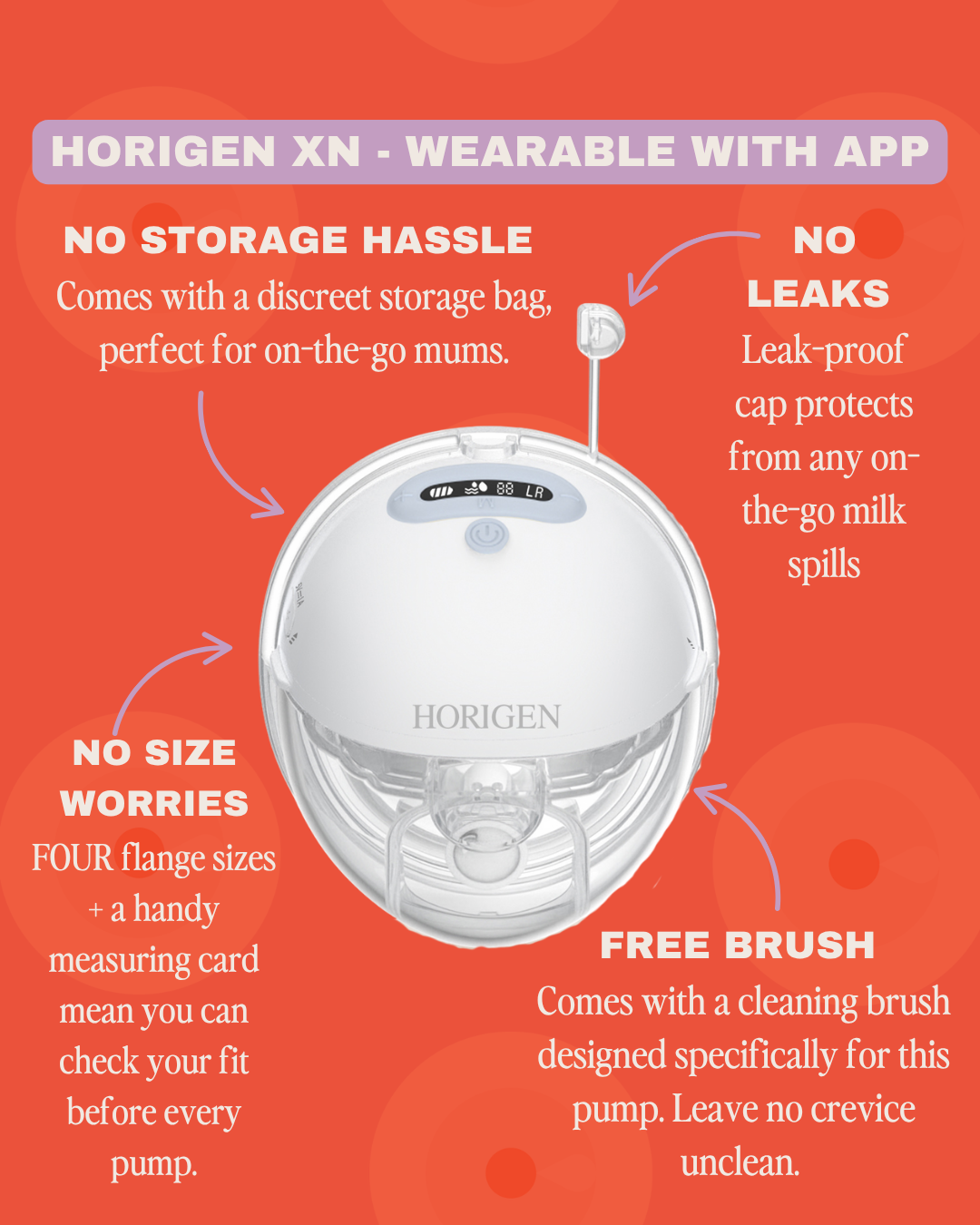 App Connected Wearable Breast Pump