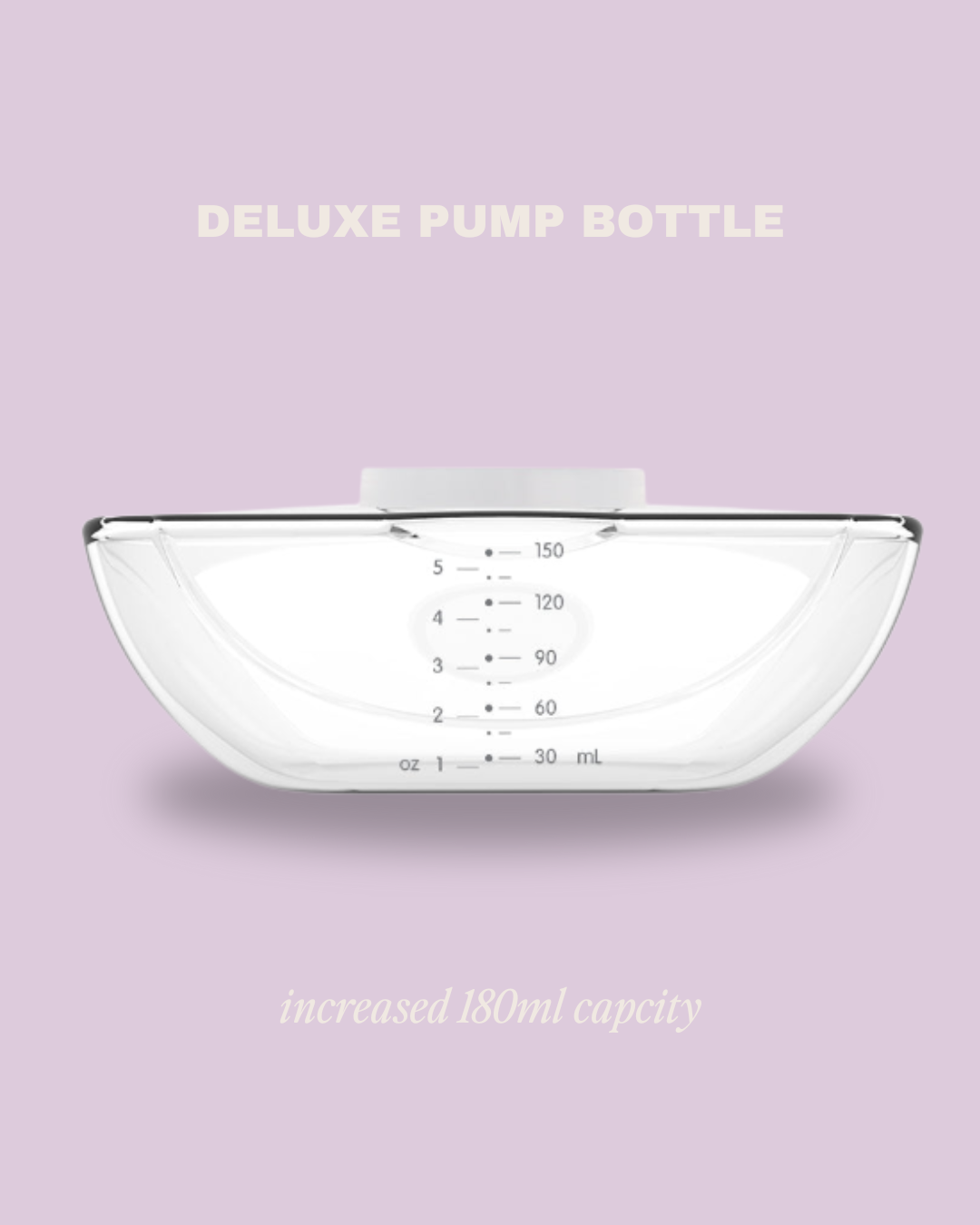 Bottle - Deluxe Wearable Pump (180ml)