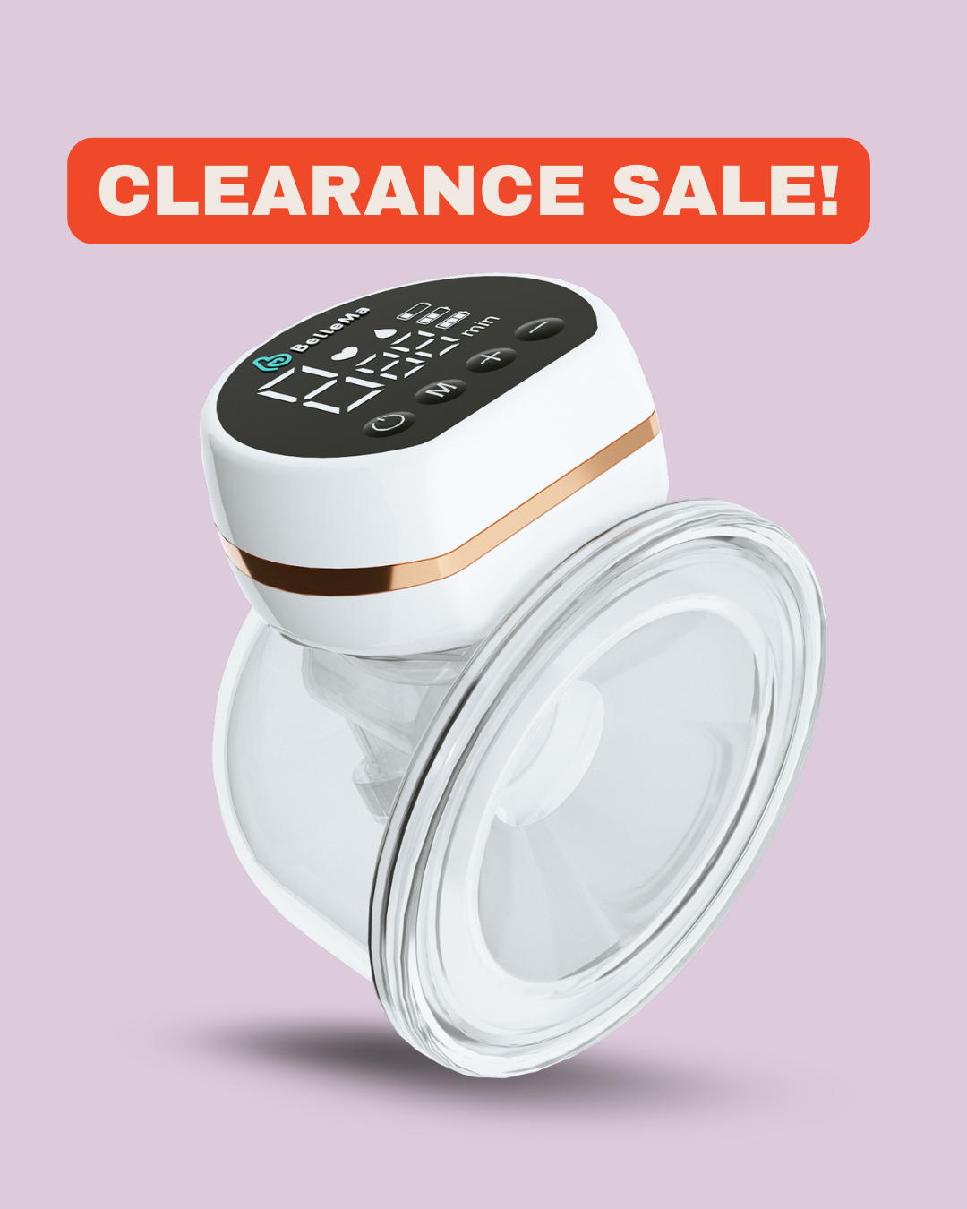 CLEARANCE: Bellema Electric Wearable Breast Pump